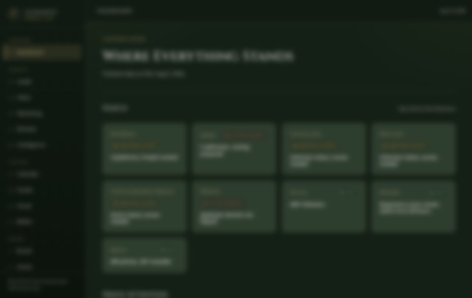 Blurred screen from Project Leo